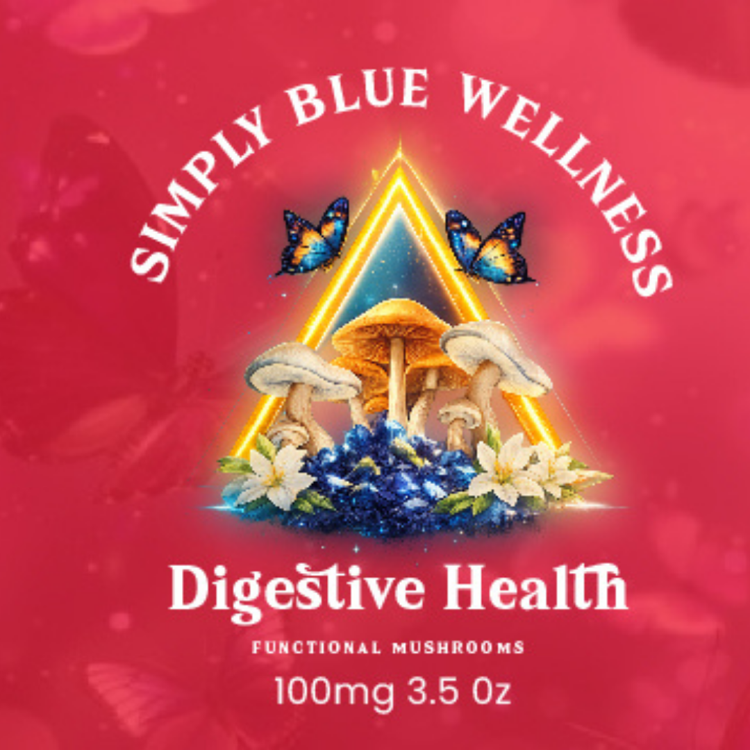 Simply Blue Wellness Digestive Health Functional Mushrooms product image